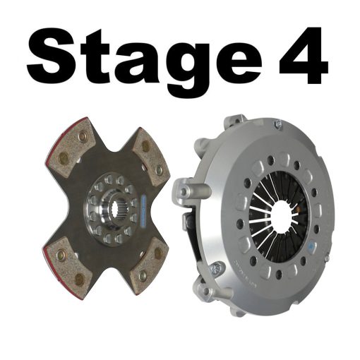 Stage 4 – up to 350bhp – Cerametalic – Type 9 – Zetec, Duratec and Pinto Clutch – Hydraulic (BC008PAD)