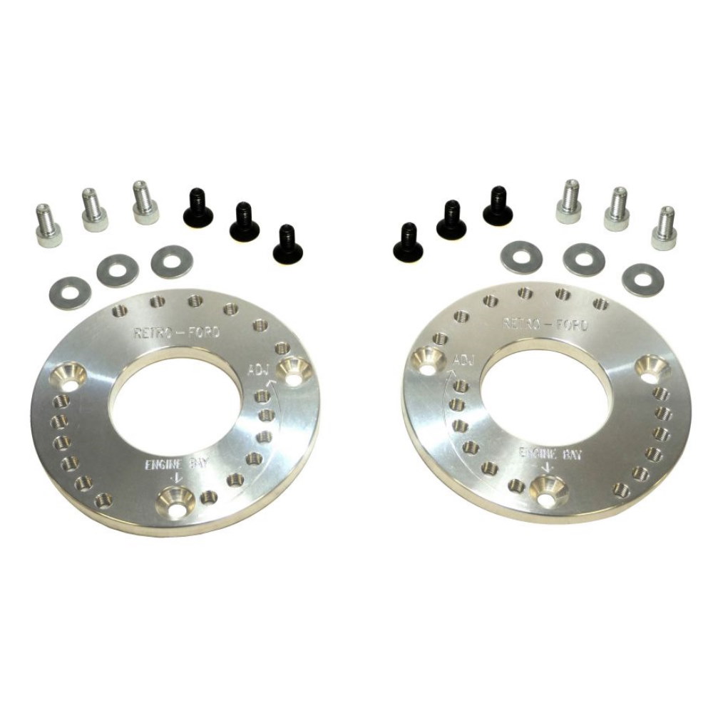 MK1 Cortina - Camber Adjustment Top Mount Plates - (For Use With Std Top Mounts) (CS039)