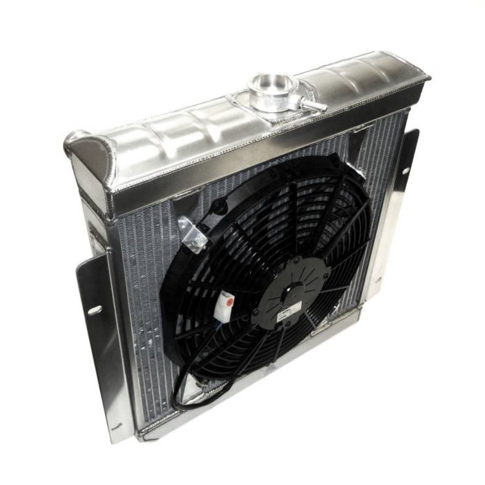 Duratec Alloy Radiator - Big Header Tank - With Fan (D033A-BHT)