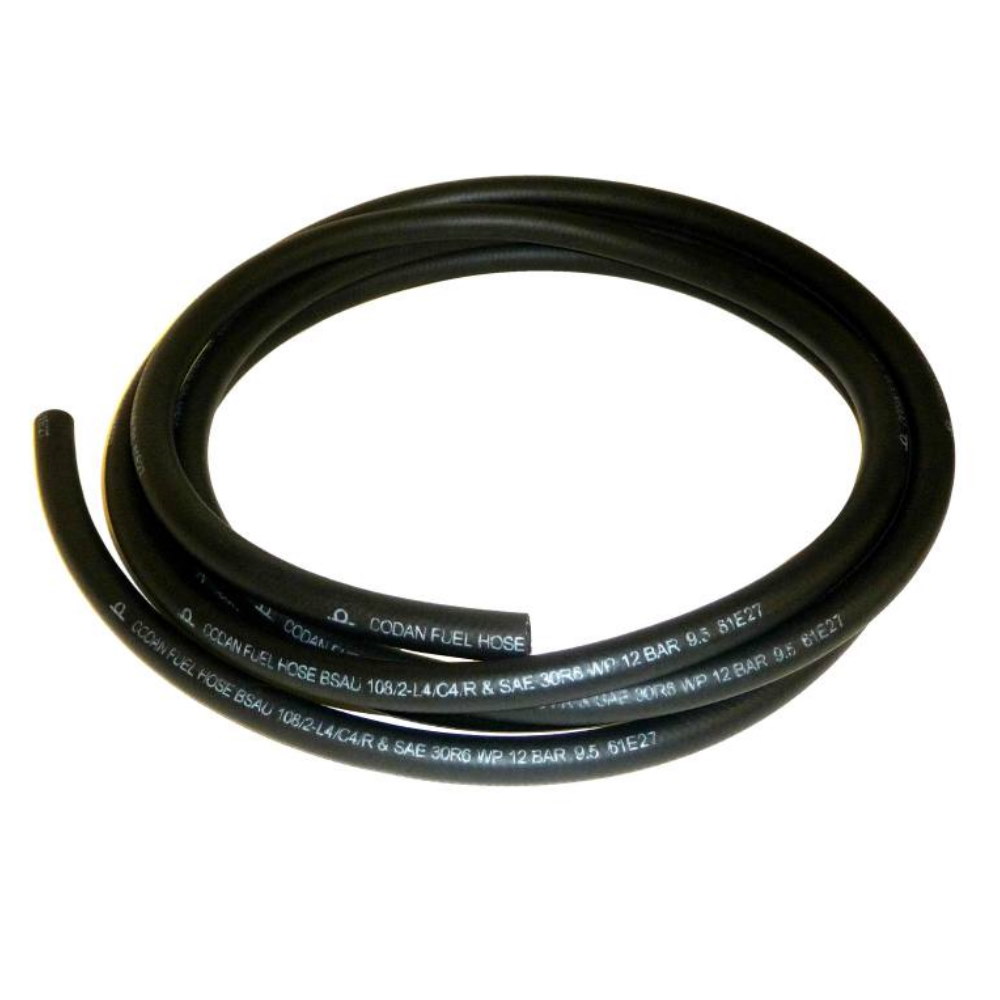 Flexible Rubber 3/8" Bore Fuel Hose - 1 Metre - Unleaded + E85 / Ethanol Fuel (F002-R9)