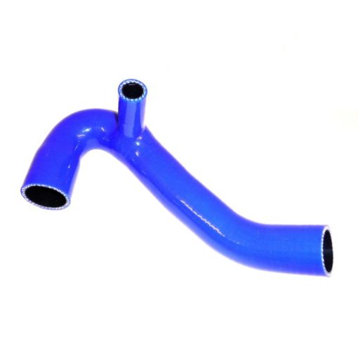 Zetec Silicone Hose: Bottom Rad Hose, Black Top, Alloy Rad, Blue (RF5-BLUE)