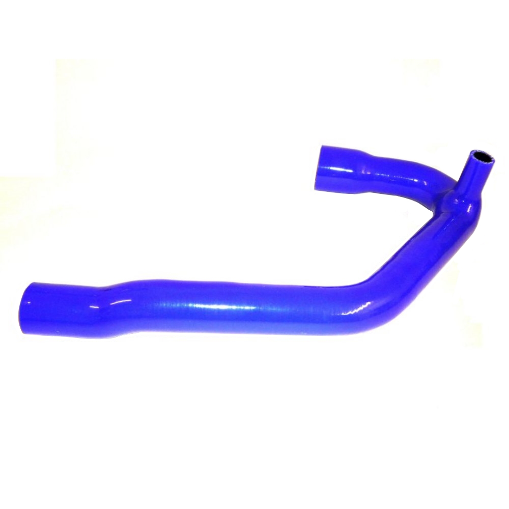 Zetec Silicone Hose: Bottom Rad Hose, Silver Top, Copper Rad, Blue (RF6-BLUE)