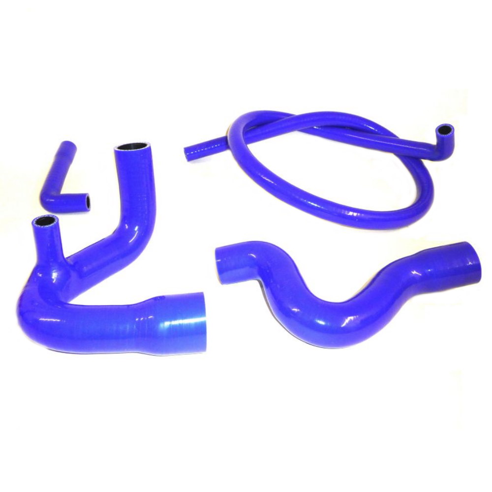 Zetec Silicone Hose Kit: Silver Top. Alloy Rad (RF8-BLUE)