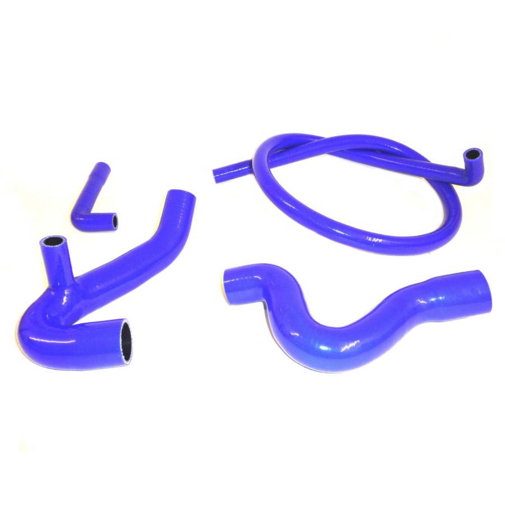 Zetec Silicone Hose Kit: Black Top. Alloy Rad (RF9-BLUE)