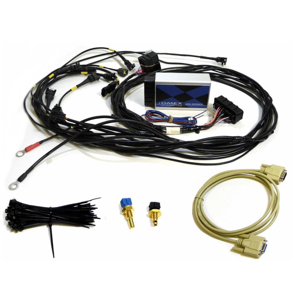 Omex 600 ECU + Zetec Loom + ATS + CTS (Z027OMEX_600_KIT1) Retroford