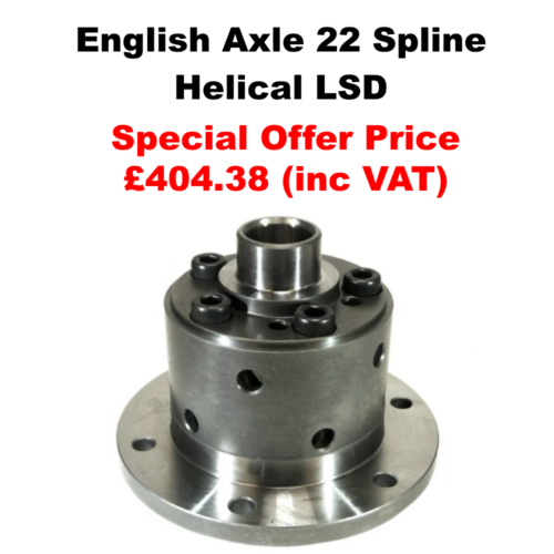 Lightweight Aluminium English Axle Differential Housing (DIFF010