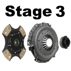 Stage 3 – up to 240bhp – Cerametalic – Type 9 – Zetec, Duratec and Pinto Clutch – Cable (BC043-KIT-WB)
