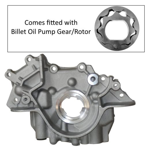Zetec Black Top/ST170 STD Oil Pump With Billet Oil Pump Rotor (Z123)