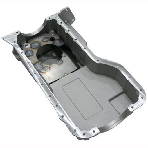 Mk1/Mk2 Escort RS2000 and Mk2 Mexico LHD - Alloy Oil Sump Pan Kit with Modified Gated Baffle Plate Ford SOHC Pinto (PIN002) - Image 3