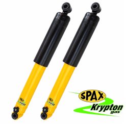 SPAX G410 Adjustable Rear Shock Absorbers – Mk1 Escort Early / Mk1 & Mk2 Escort Estate & Van – Eye-to-Eye (Pair)